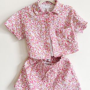 Zara 2 peice flora outfit